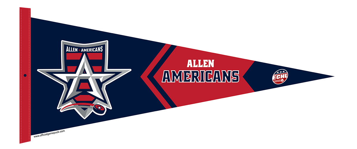 Allen Americans pennant logo