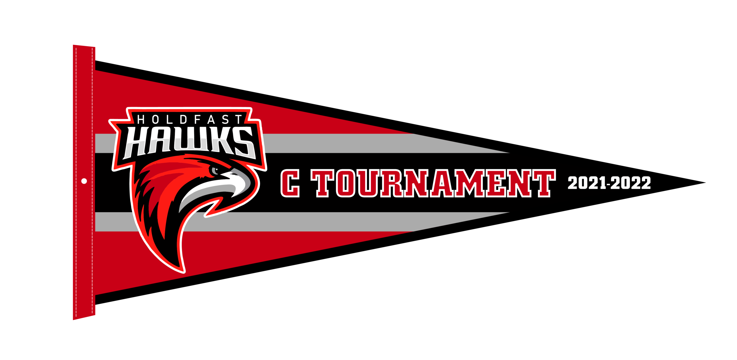 Holdfast Hawks C Tournament 2021-2022 pennant logo