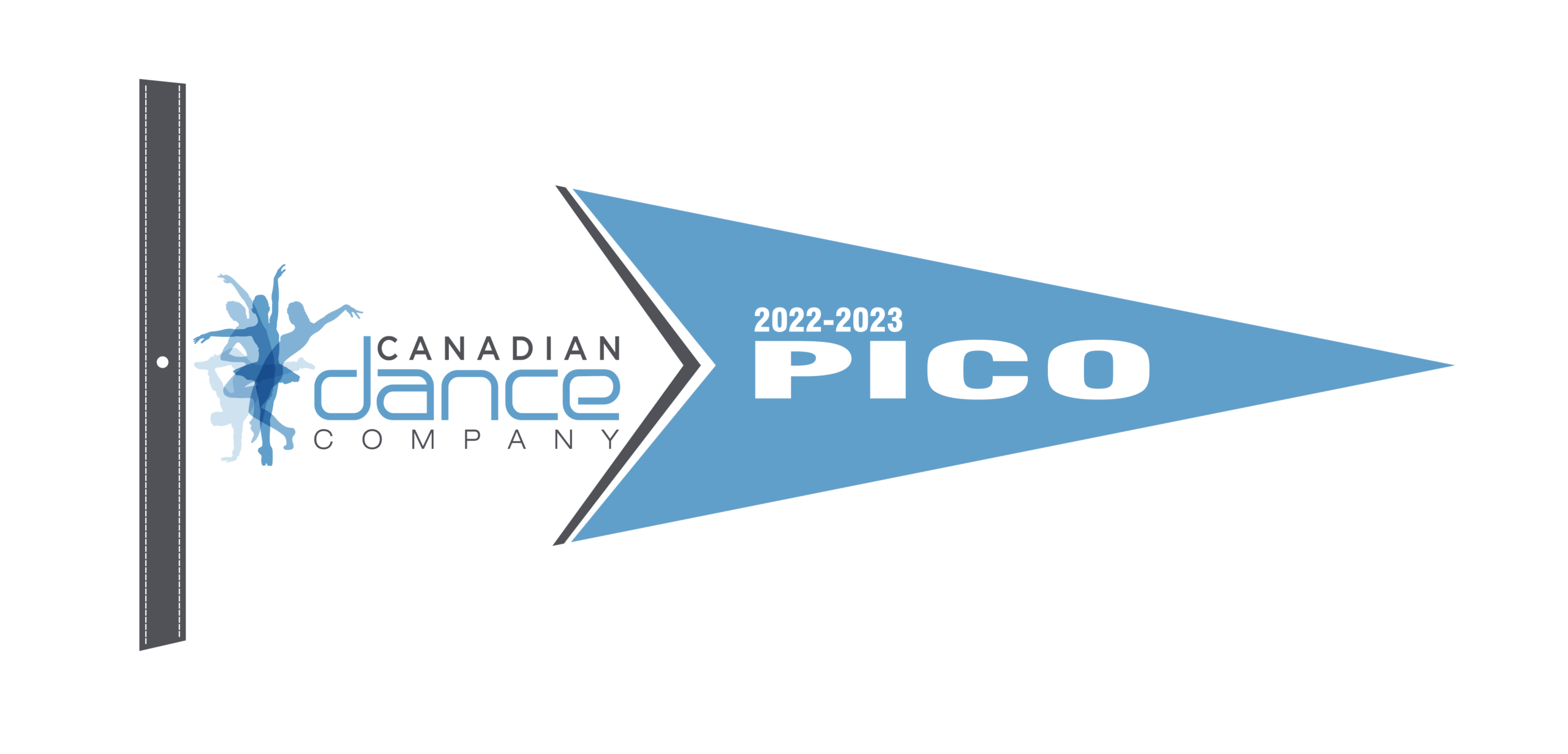 Canadian Dance Company 2022–2023 PICO pennant logo