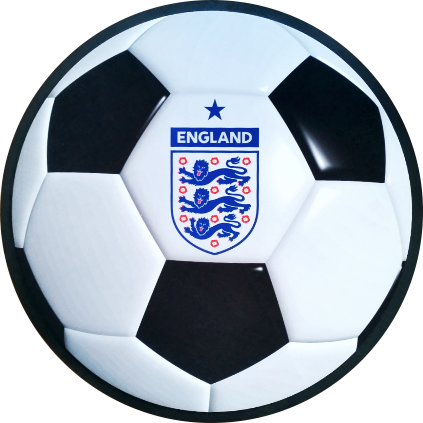 England football round floor mat