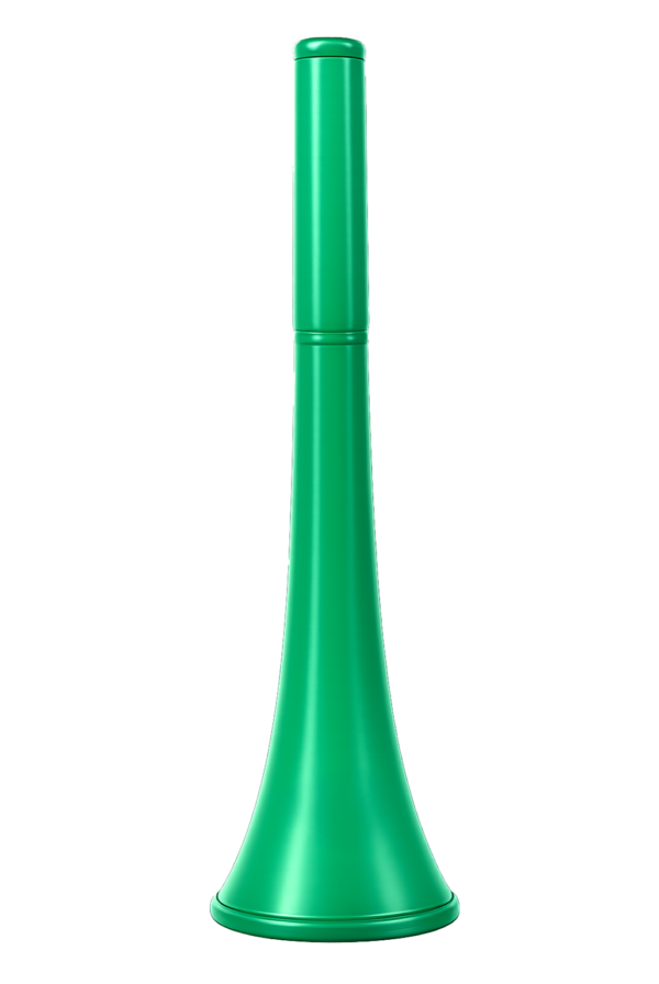 Green collapsible horn
