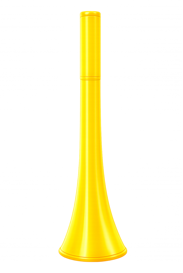Yellow collapsible horn