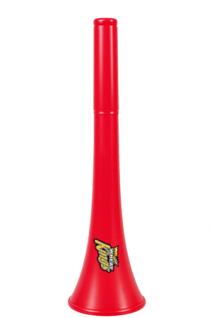 Red Brandon Wheat Kings collapsible horn