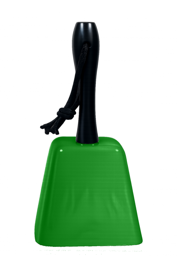 Green cowbell