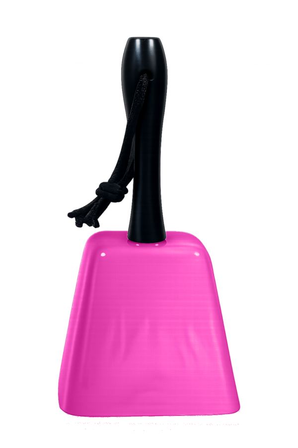 Pink cowbell