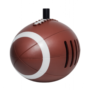 Football shaped horn