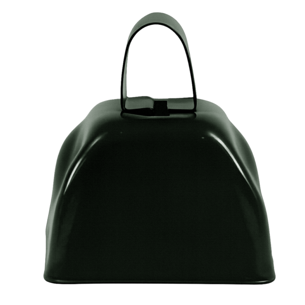Black mini cowbell