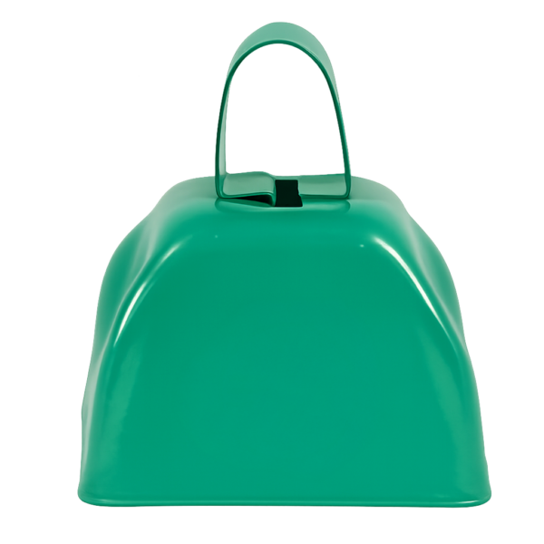 Green mini cowbell