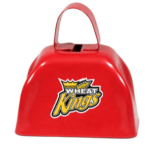 Red Wheat Kings mini cowbell