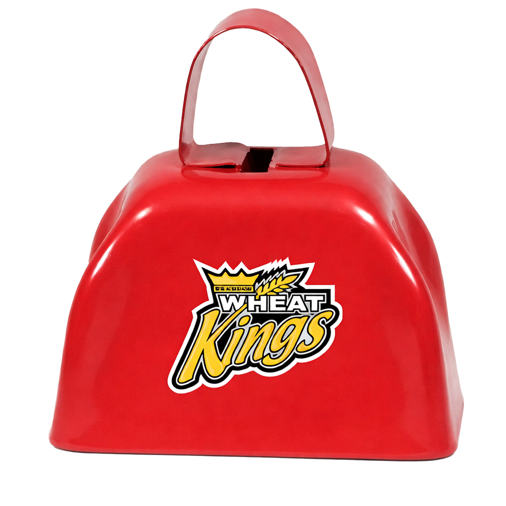 Red Wheat Kings mini cowbell