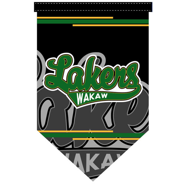 15” x 24” Custom Spearhead Pennants - Image 7