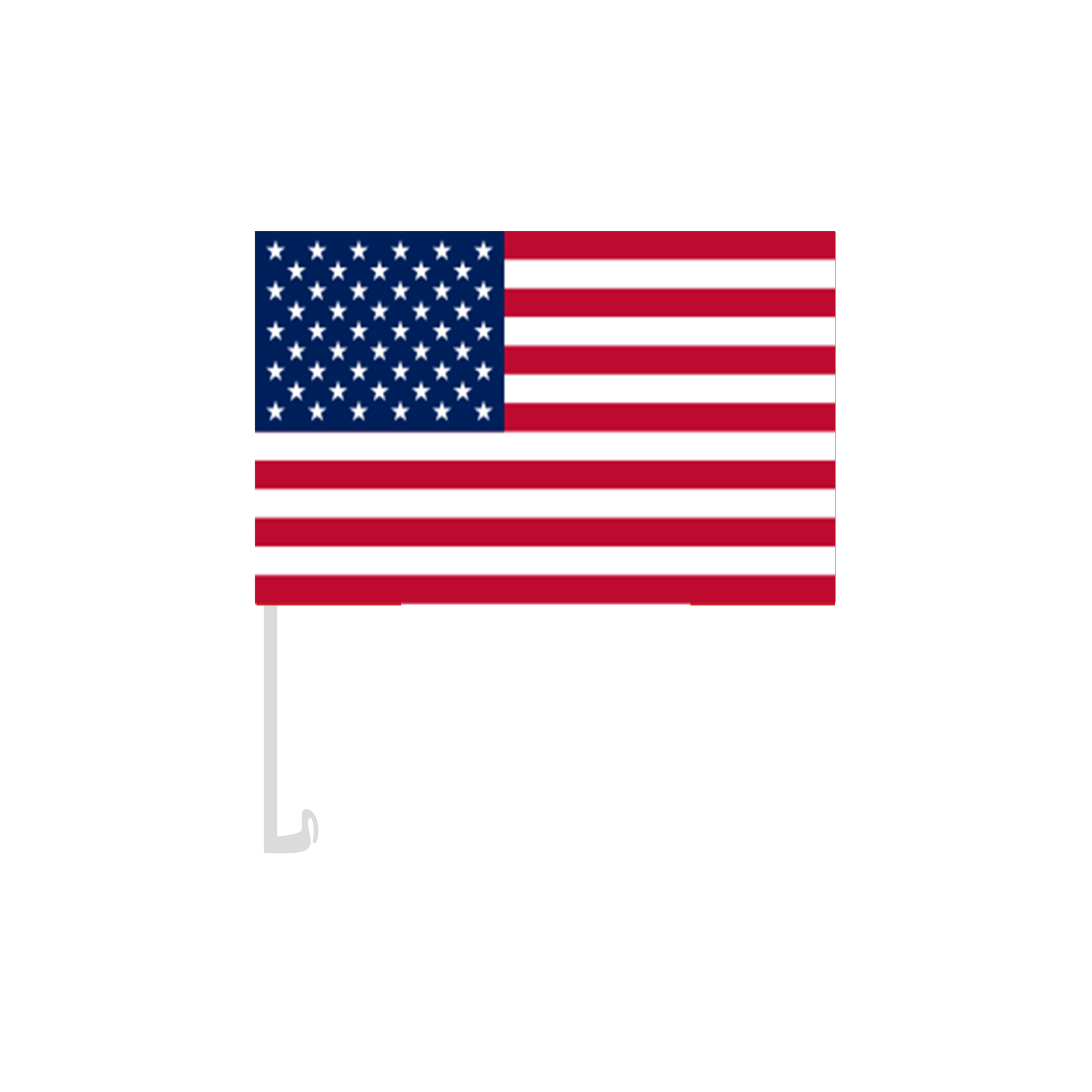 USA car flag