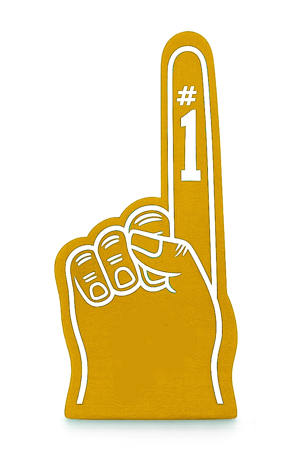 Number one foam finger
