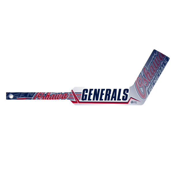 Oshawa Generals hockey stick graphic