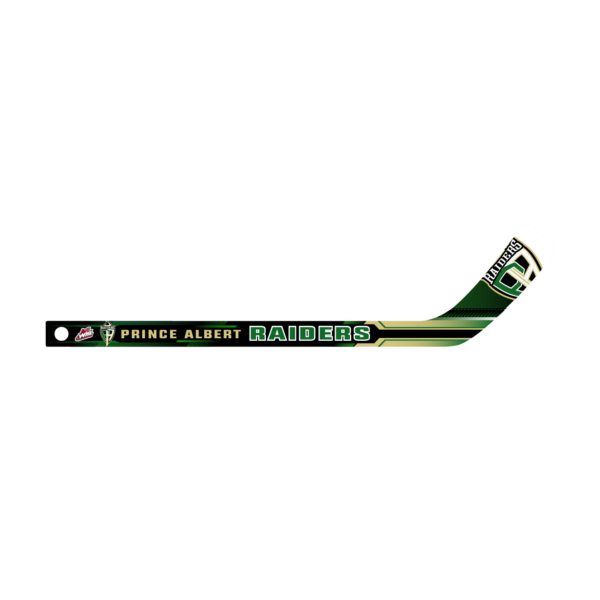 Prince Albert Raiders hockey stick graphic