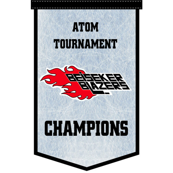 15” x 24” Custom Spearhead Pennants - Image 3