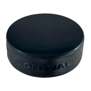 Black Viceroy blank hockey puck
