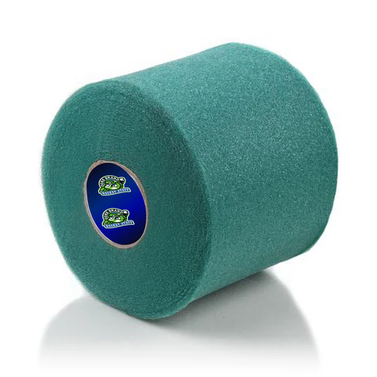 Green pre-wrap athletic tape