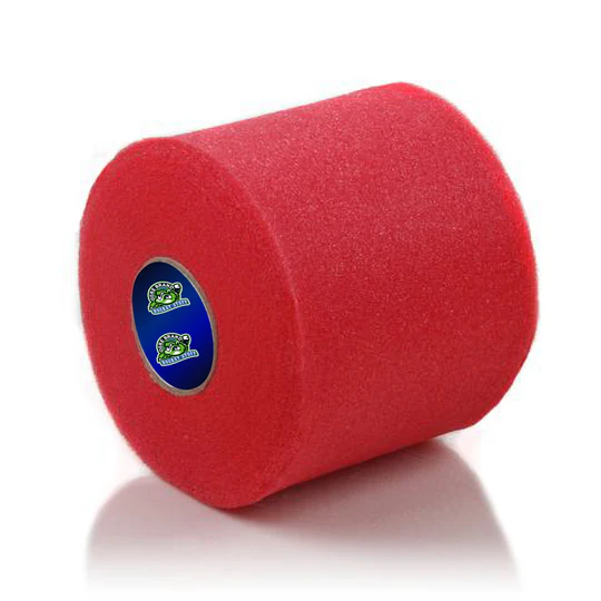 Red pre-wrap athletic tape
