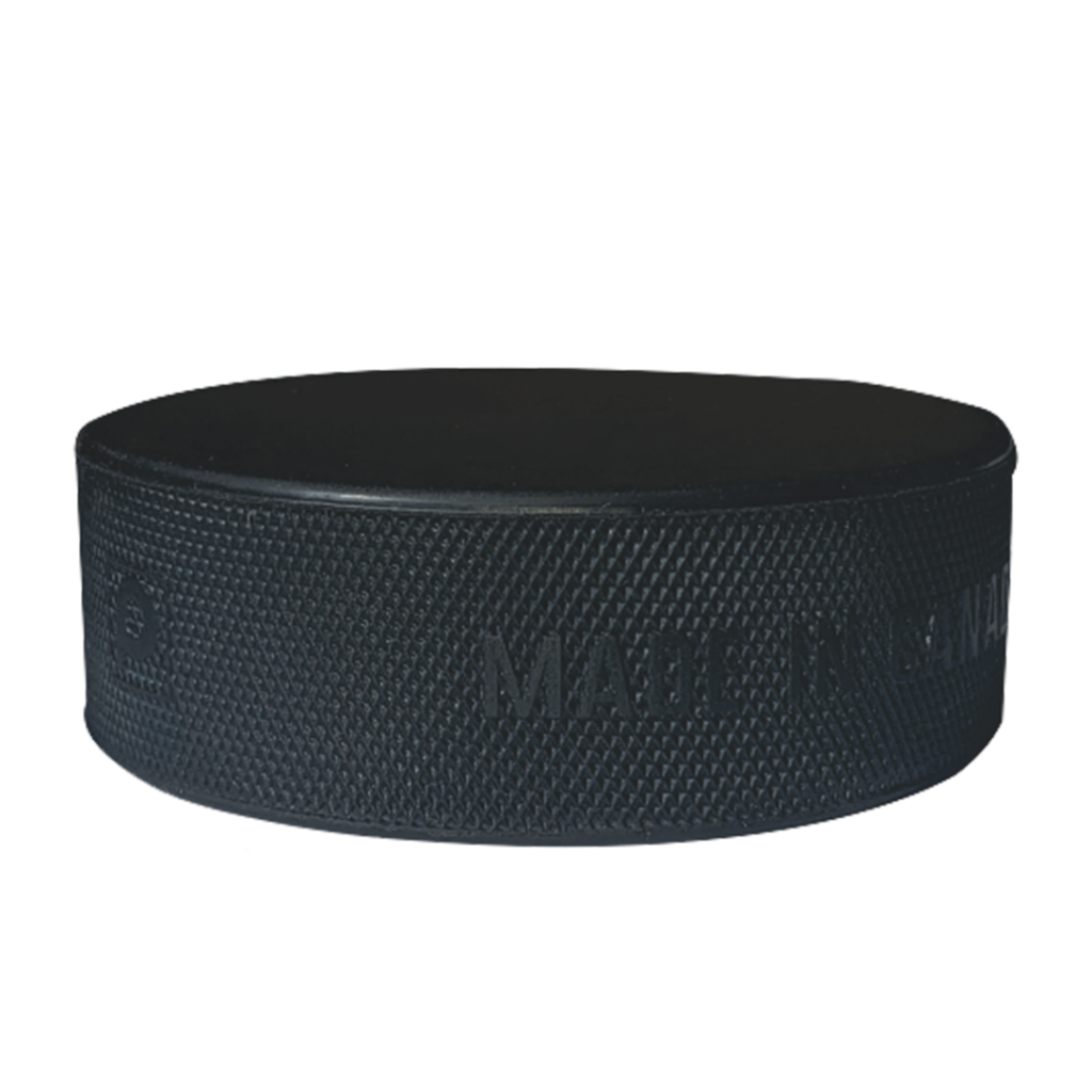 Black Canadian Pro hockey puck