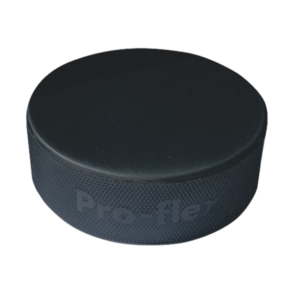 Black Canadian Pro hockey puck
