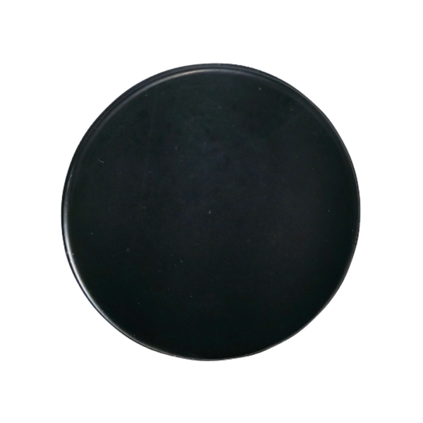 Black Imported hockey puck