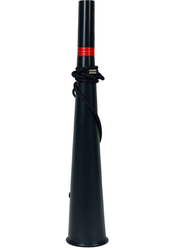 Black cheering horn