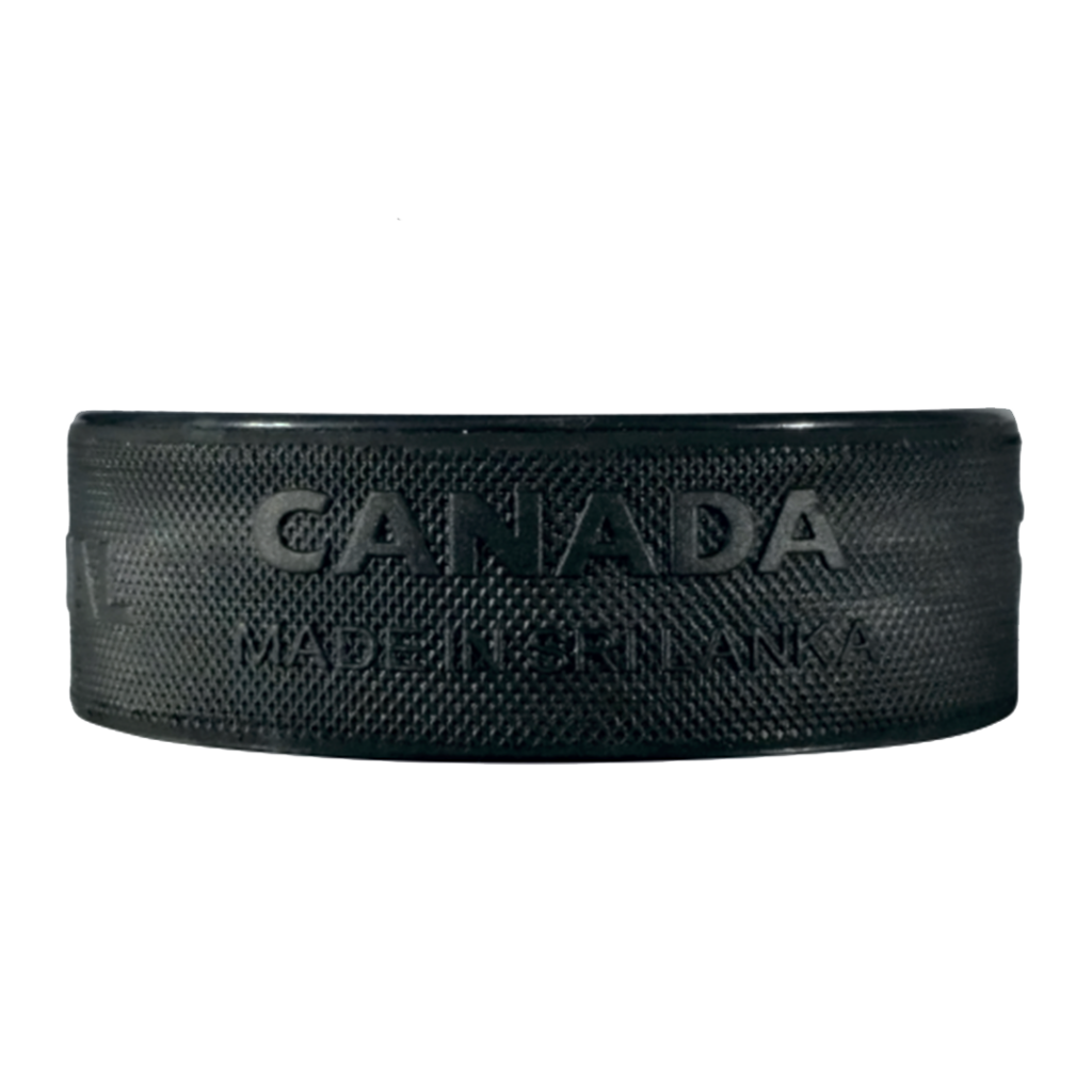 Black Viceroy hockey puck
