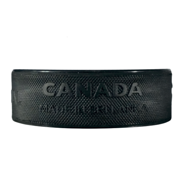 Black Viceroy hockey puck